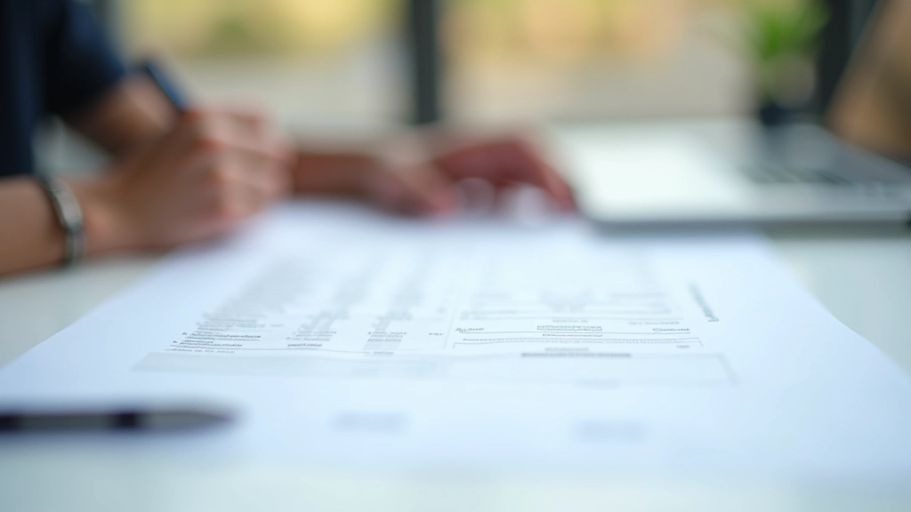 Gros plan d'un formulaire fiscal français rempli à la main, stylo noir, calculs visibles, table de travail bien éclairée