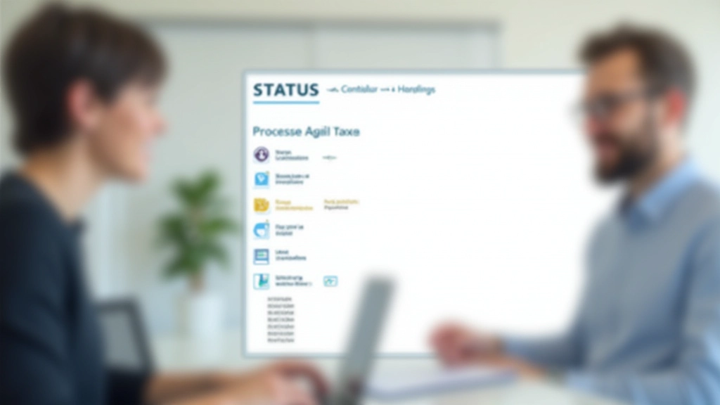 Page de suivi du dossier fiscal avec statut de traitement et dates importantes